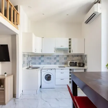 Contemporary Mezzanine Studio With Furnished Balcony Apartment