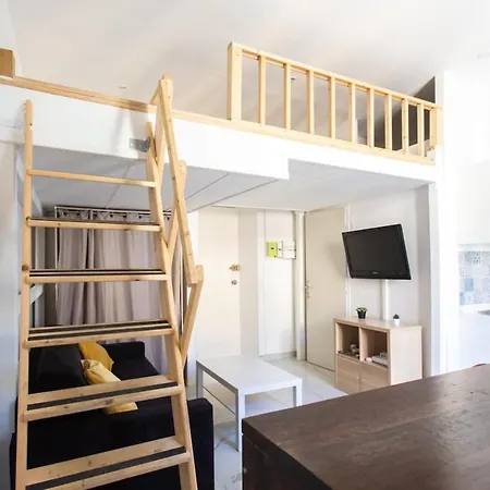 Contemporary Mezzanine Studio With Furnished Balcony Apartment *